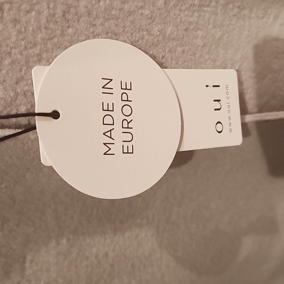 OUI Manteco Size 42 Virgin Wool Long Vest - Picture 2 of 8